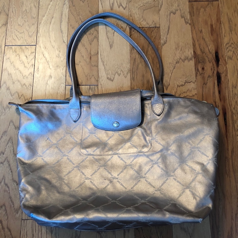 Longchamp size large tote bag